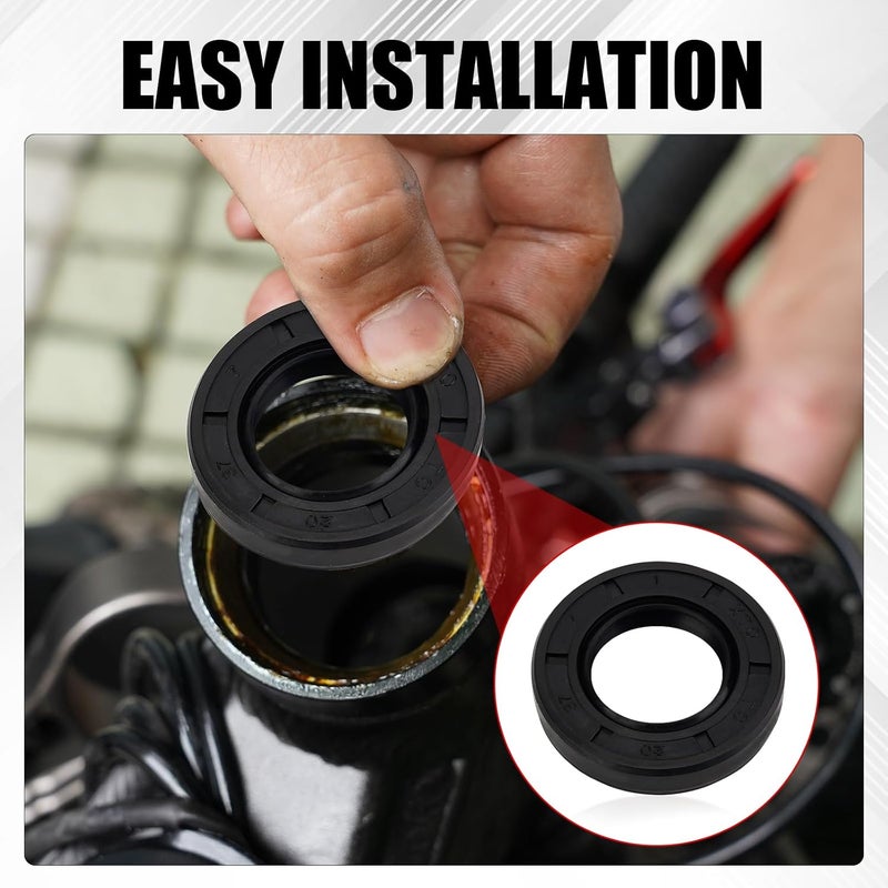 URLWALL 2Pcs Motorcycle Rear Wheel Hub Oil Seal Cap Cover for Sur Ron Light Bee X and S Segway X160 X260 Electric Dirt Bike Surron Accessories (Rear Hub Oil Seal) - Image 4